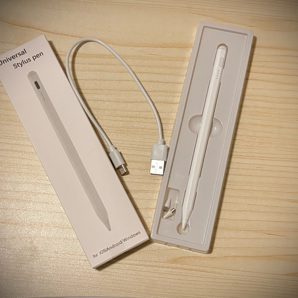 Universal Stylus Pen - White Active Stylus